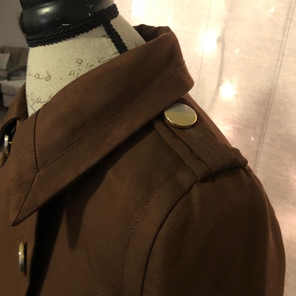Marc Jacobs Brown Pea Coat - Picture 6 of 8